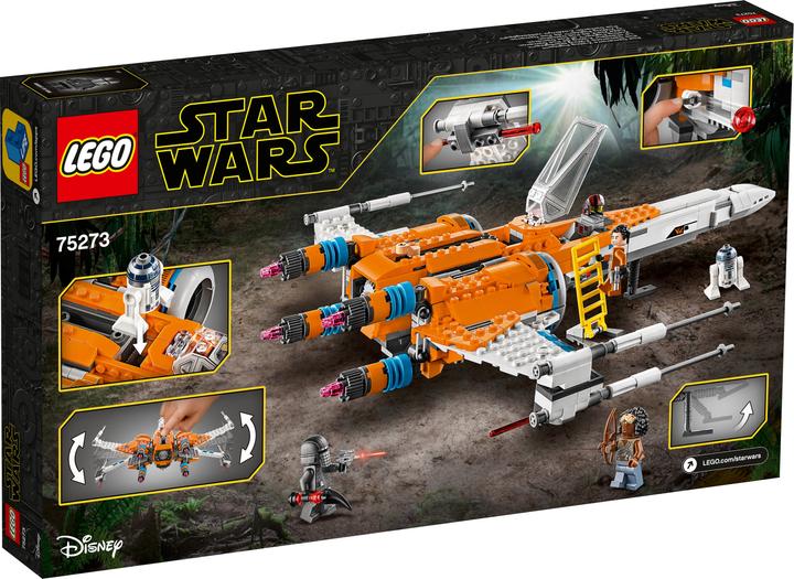 Immagine prodotto LEGO Lo starfighter X-Wing di Poe Dameron (75273, LEGO Star Wars)