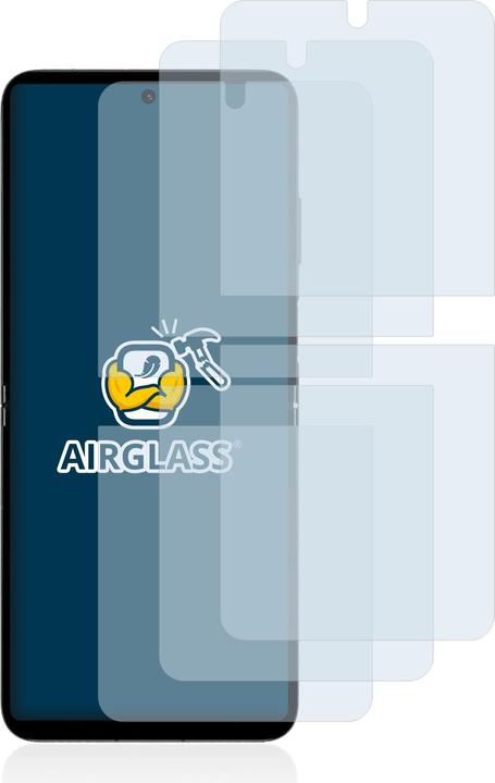 Actual product image BROTECT AirGlass Premium (3 Piece, Huawei P50 Pocket)