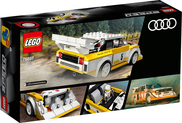 Actual product image LEGO 1985 Audi Sport quattro S1 (76897, LEGO Speed Champions)