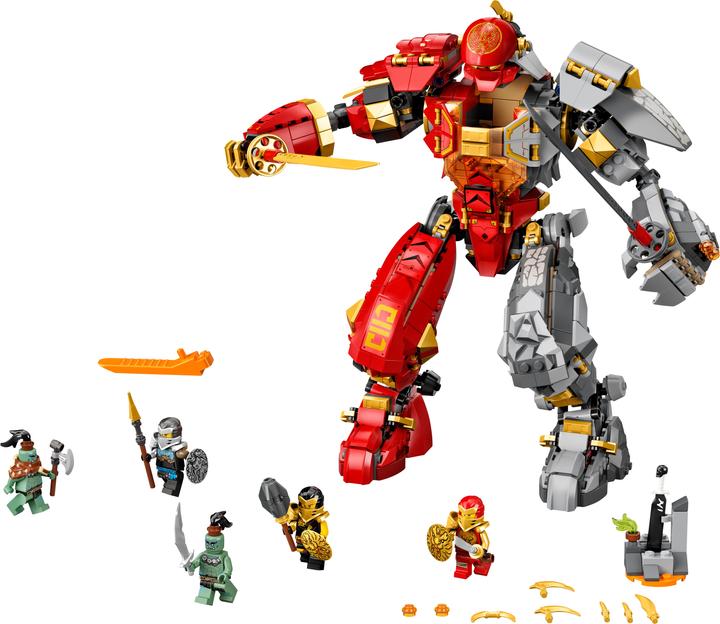 Produktbild LEGO Feuer-Stein-Mech (71720, LEGO Ninjago)