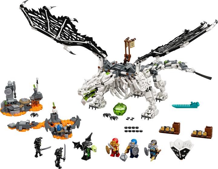 Immagine prodotto LEGO Drago dello Stregone Teschio (71721, LEGO Ninjago)
