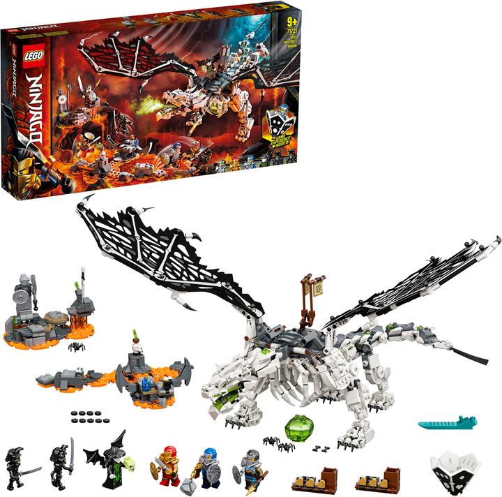 Immagine prodotto LEGO Drago dello Stregone Teschio (71721, LEGO Ninjago)