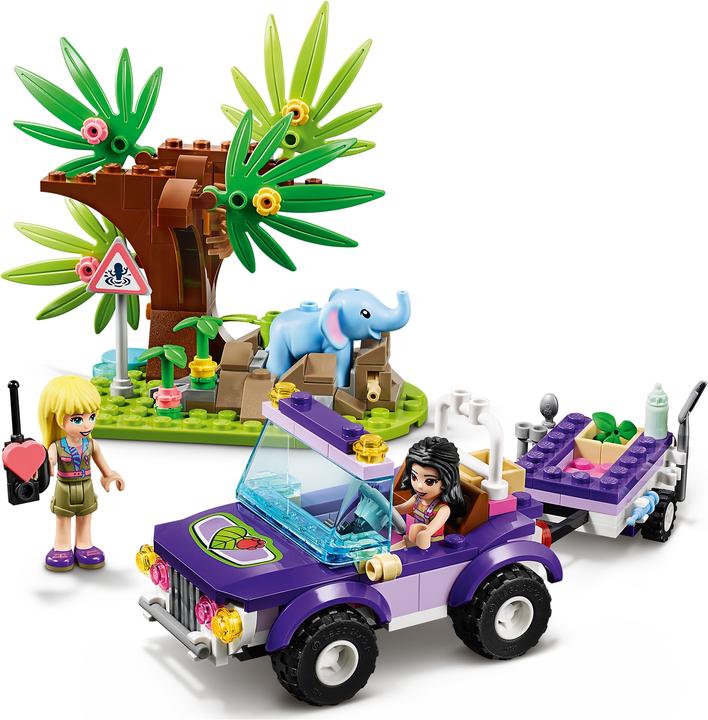 Image du produit LEGO Sauvetage du bébé éléphant avec le transporteur (41421, LEGO Friends)