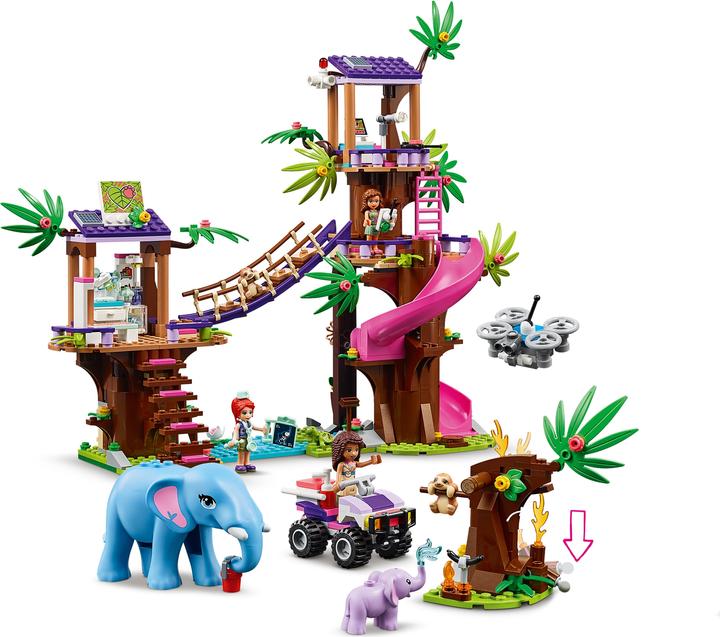 Immagine prodotto LEGO Stazione di soccorso per animali nella giungla (41424, LEGO Friends)