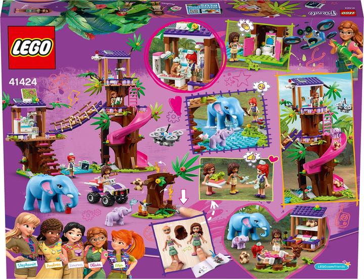 Immagine prodotto LEGO Stazione di soccorso per animali nella giungla (41424, LEGO Friends)