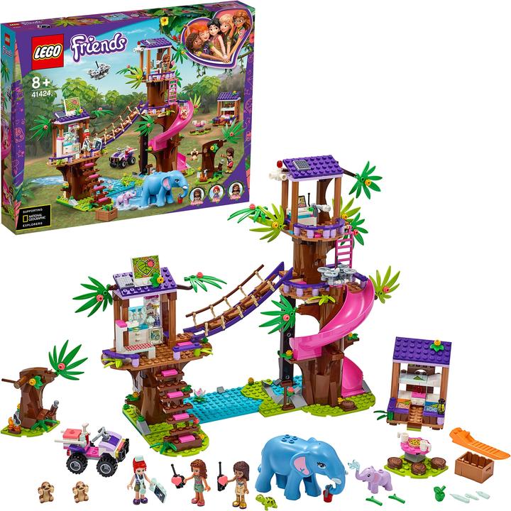 Immagine prodotto LEGO Stazione di soccorso per animali nella giungla (41424, LEGO Friends)