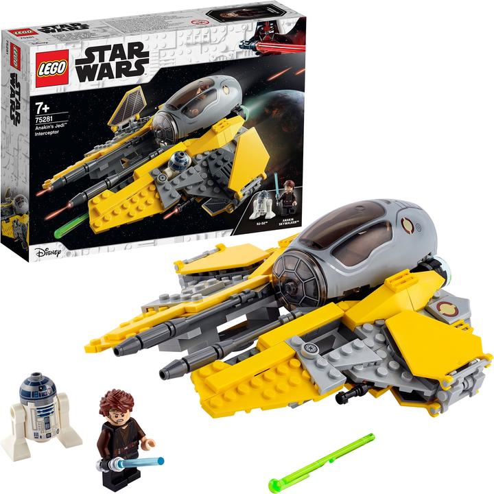 Actual product image LEGO Anakin's Jedi Interceptor (75281, LEGO Star Wars)