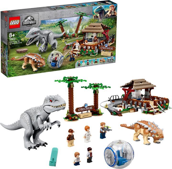 Image du produit LEGO Indominus Rex contre ankylosaure (75941, LEGO Jurassic World)