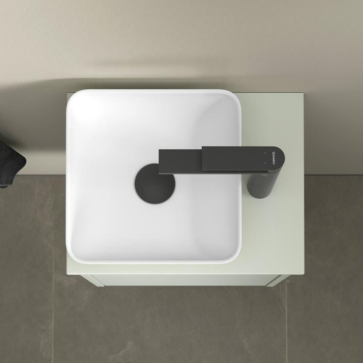 Produktbild Duravit Sivida Aufsatzwaschtisch, eckig, 300x300mm, ohne Hahnloch, ohne Überlauf (300 mm, 300 mm)