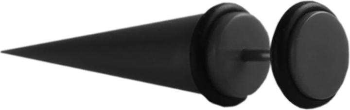 Produktbild Star Piercing Fake Expander schwarz (ohne Messing, Acryl)