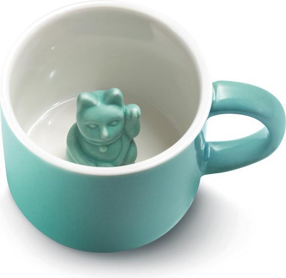 Immagine prodotto Donkey Products Tazza per animali Maneki Neko (150 ml, 1 x)