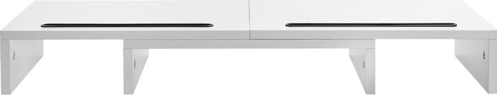 Immagine prodotto tectake Supporto monitor Bozen, 3 pezzi, inclusi supporti per smartphone