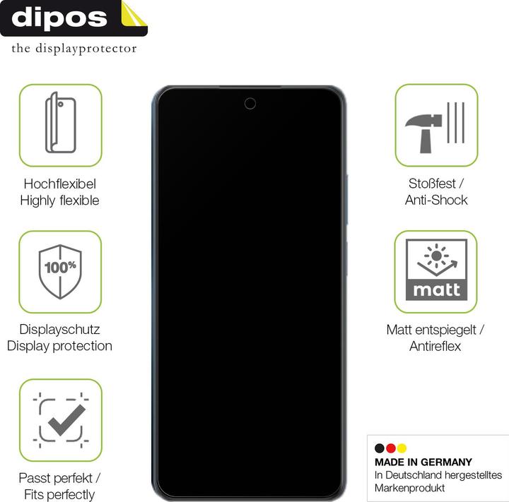 Produktbild Dipos Full Cover Schutzfolie Matt (1 Stück, Realme C65)