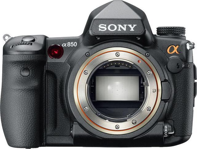 Produktbild Sony Alpha 850, SLR, 24.6 Megapixel, digital fullframe, Body