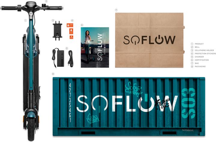 Image du produit SoFlow SO3 Pro (20 km/h, 35 km, 350 W)