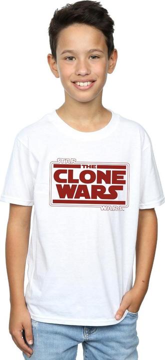 Produktbild Star Wars Clone Wars Logo TShirt Jungen (116)
