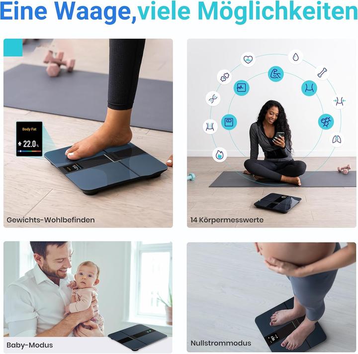 Actual product image Etekcity Körperfettwaage (180 kg)