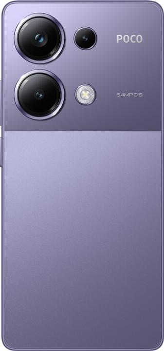 Immagine prodotto Xiaomi Poco M6 Pro (256 GB, Purple, 6.67", Doppia SIM Ibrida, 64 Mpx, 4G)