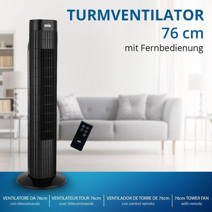 Produktbild Ansio Oszillierender Turmventilator