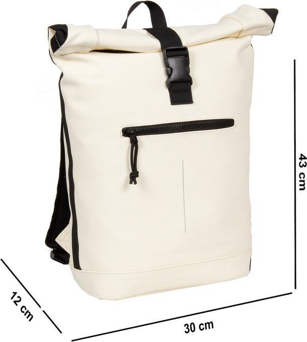 Produktbild New Rebels Mart - New York Rolltop Backpack 16L White (16 l)