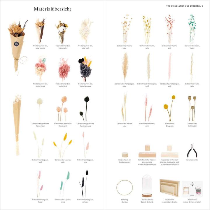 Image du produit Rico Design Handbuch Made by Me Trockenblumen 20 Seiten (Allemand, 2023)