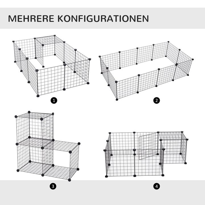 Produktbild PawHut Freigehege mit Metallgitter