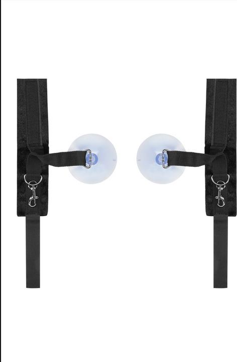 Image du produit Ouch! V&V Adjustable Handcuffs Suction Cup