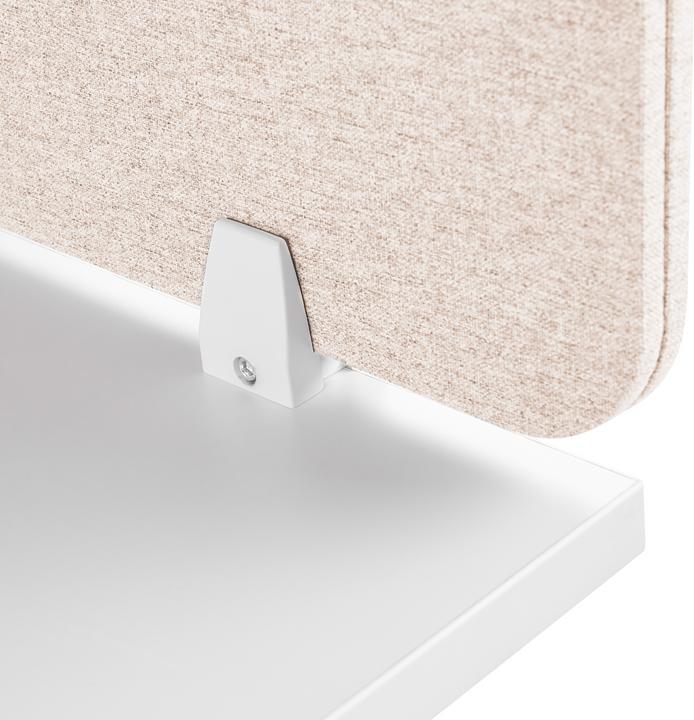 Image du produit Beliani Séparation de bureau beige 72 x 40 cm WALLY