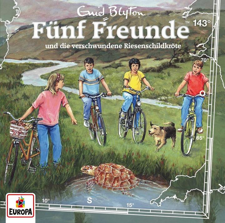 Produktbild Fünf Freunde 143 - und die verschwundene Riesenschildkröte (Enid, Blyton, Deutsch)