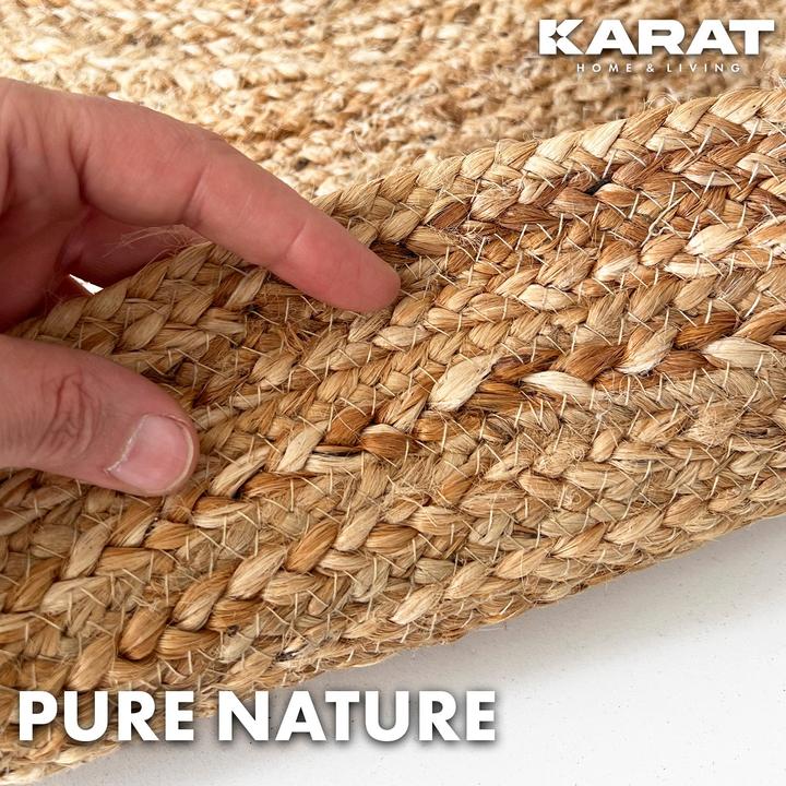 Produktbild Karat Jute-Teppich (120 x 120 cm)