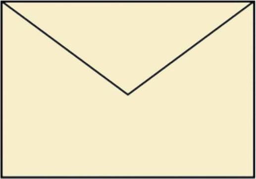Actual product image Magni Envelopes Coloretti C5 5s cream (C5, 5 x)
