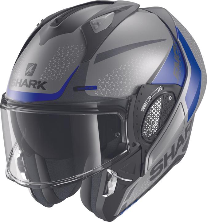 Image du produit Shark Casque Modulaire Evo Gt Encke / Gris / Bleu / Mat XS (XS)