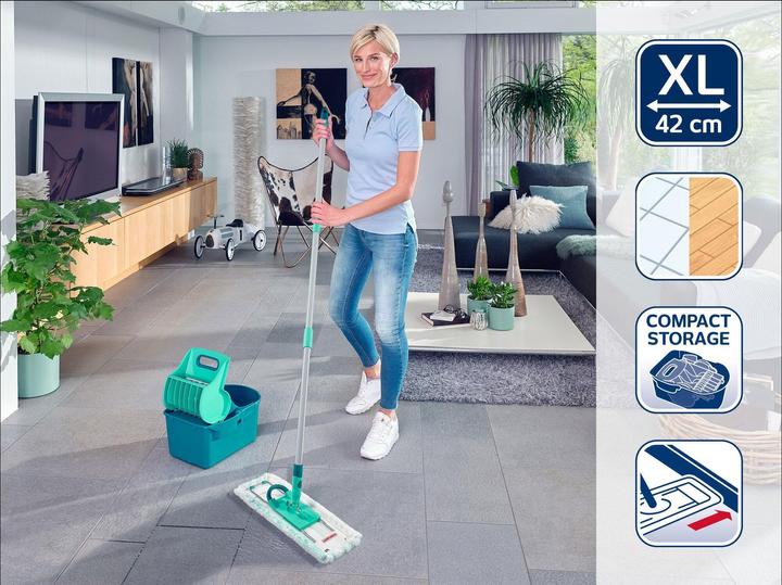 Produktbild Leifheit Set Wischtuchpresse Profi Compact mit Bodenwischer (1 Stk.)