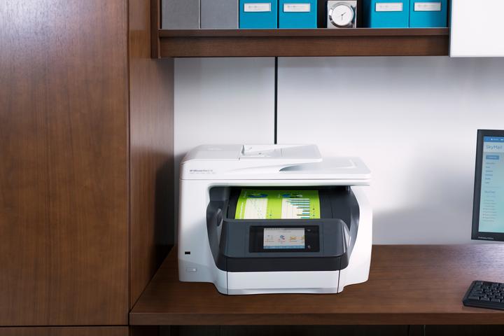 Actual product image HP OfficeJet Pro 8730 (Ink, Colour)