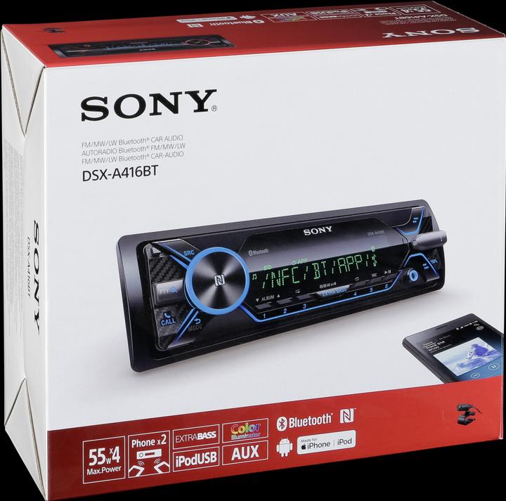 Immagine prodotto Sony DSX-A416BT (Apple Carplay)