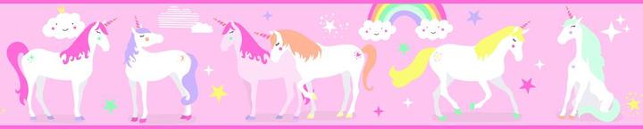 Produktbild Roommates Magical Unicorn Peel & Stick Wallpaper Border