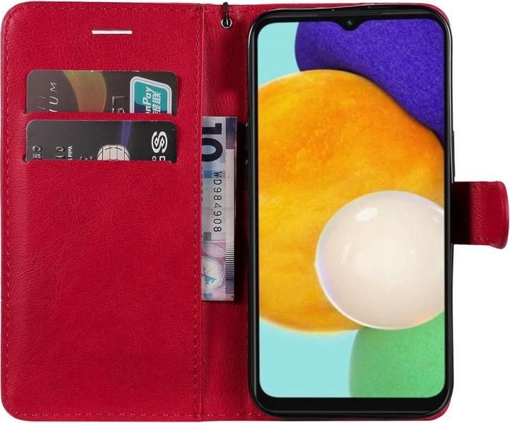 Immagine prodotto Cover-Discount Galaxy A34 - Custodia cover in pelle rossa (Samsung Galaxy A34 5G)