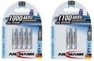 Actual product image Ansmann Type 1100 (4 pcs., AAA, 1050 mAh)