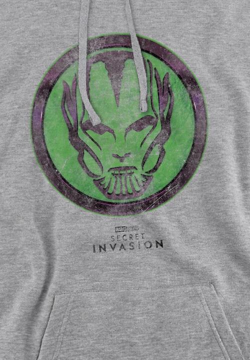 Actual product image Mens Secret Invasion Badge Hoodie (XL)