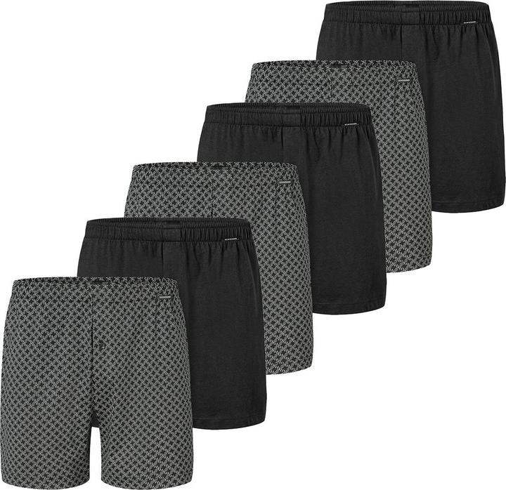 Produktbild Schiesser 6er Pack Singel-Jersey Boxershorts (10, 4XL, 6er Pack)