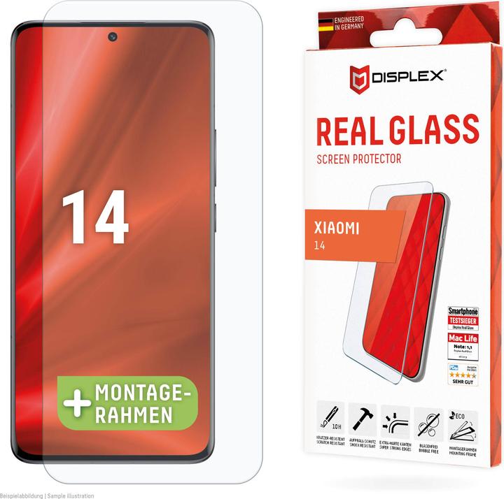 Image du produit Displex Real Glass, 2D Panzerglas + Handyhülle (1 pièce(s), Samsung Galaxy A55)