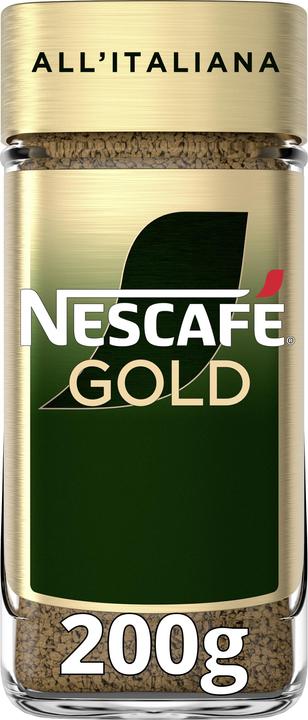 Actual product image Nescafé Instant Coffee Gold All Italiana 200 g (200 g)