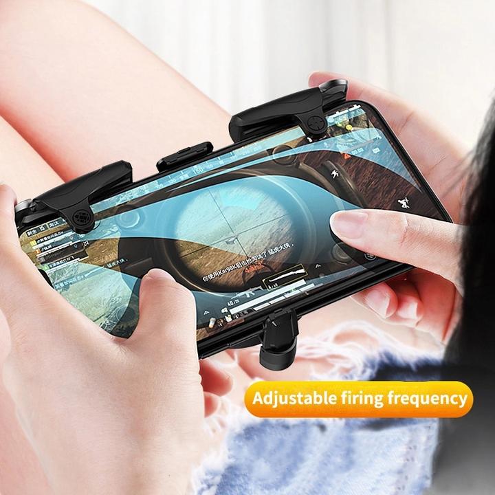 Produktbild Plutoos PUBG Handle Mobile Gaming Joystick Trigger Shooter Controller android Gamepad L1 R1