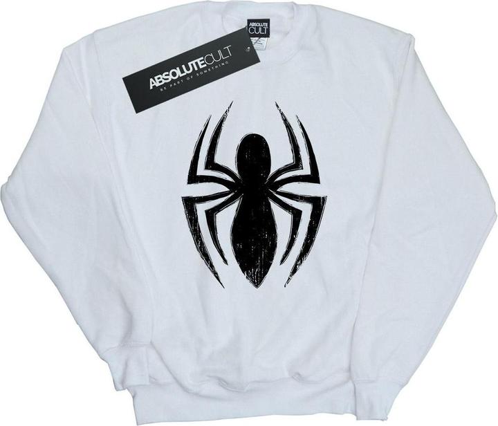 Actual product image Mens Spider-Man Ultimate Spider Logo Sweatshirt (M)