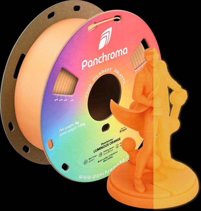 Actual product image Polymaker Panchroma™ PLA Luminous (160 g)