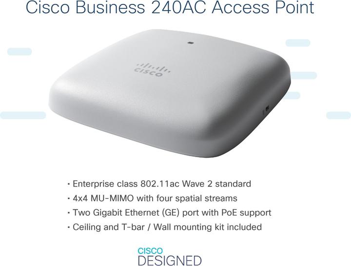 Immagine prodotto Cisco Punto di accesso CBW240AC-E (1733 Mbit/s)
