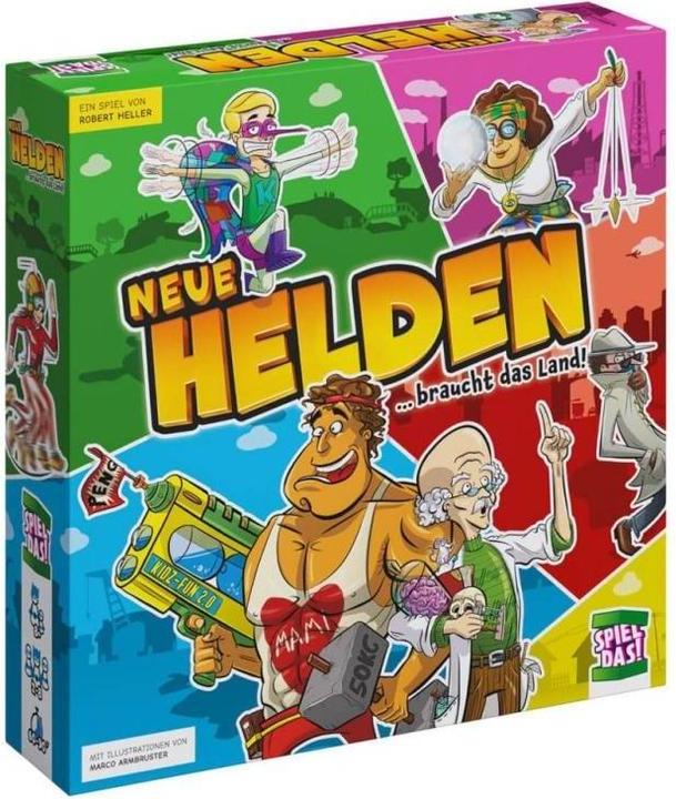 Produktbild Skellig Games SKE77001 - Neue Helden, Brettspiel, für 2-8 Spieler, ab 8 Jahren (DE-Ausgabe) (Deutsch)