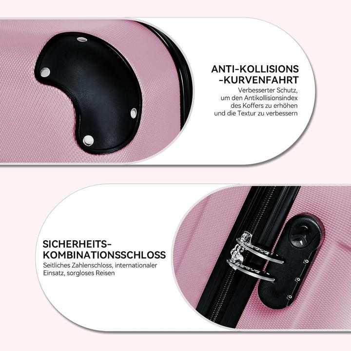 Produktbild Beibye Hartschalenkoffer-Set (110 l, Handgepäck (bis 50l), M (50 - 90l), L (90 - 115l))