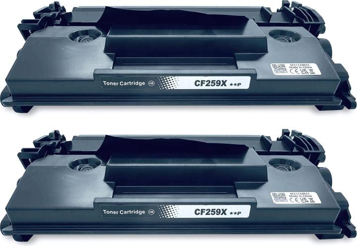 Actual product image Hermex Compatible toner XL for HP LaserJet Pro M305dn - Black 2 pcs. (FC)