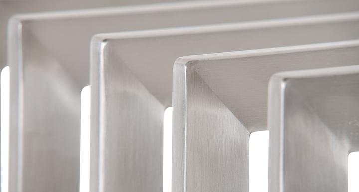 Immagine prodotto CLP Porta legna Irving 40x50x100, acciaio inox (40 x 50 x 100 cm)